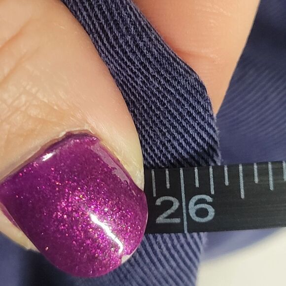 Long Tall Sally Navy Blue Button-Down Dress - Picture 15 of 16